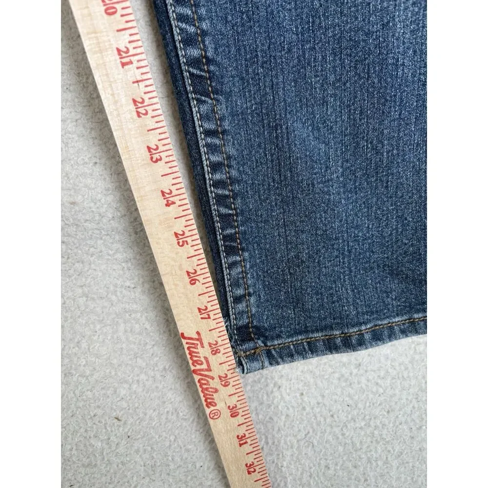 Ariat Rebar M5 Jeans Mens 44x30 Blue Straight Leg Outdoor Workwear Denim read